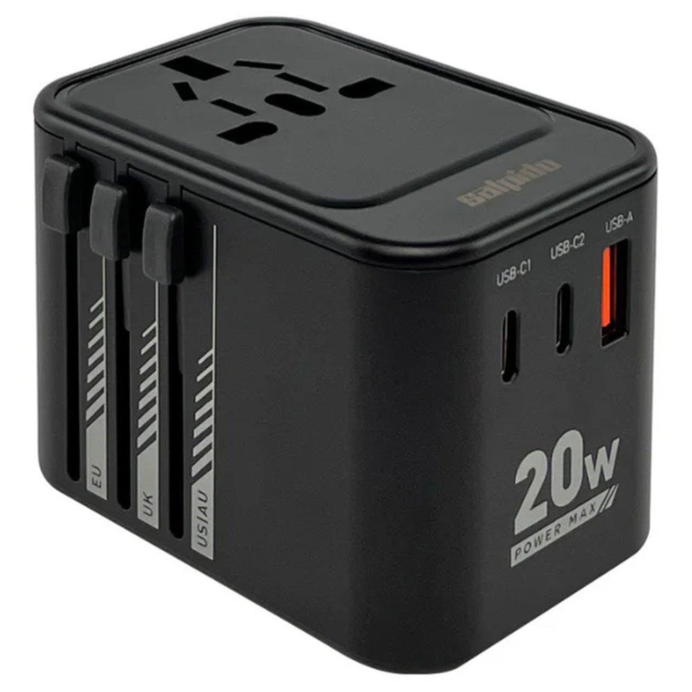 Salpido 20W 2PD+QC Travel Adapter SAL-Z9