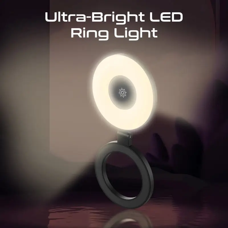 PROMATE Ultra-Slim MagSafe Compatible Rechargeable LED Ring Light - Image 9