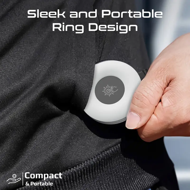 PROMATE Ultra-Slim MagSafe Compatible Rechargeable LED Ring Light - Image 4