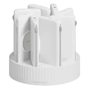 Powerology 8in1 Station 10000mAh PD 120W QC Wireless Power Bank-WHITE