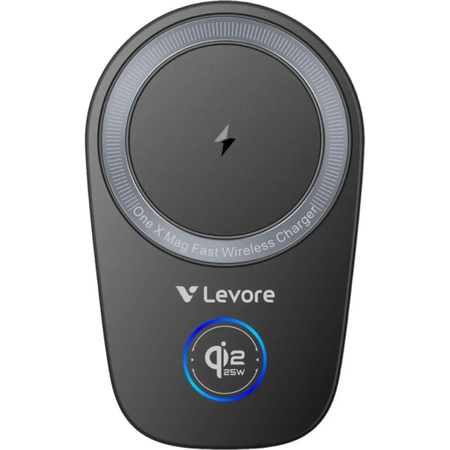 Levore One X Series Magnetic Wireless Charging Car Holder Black – LCH81