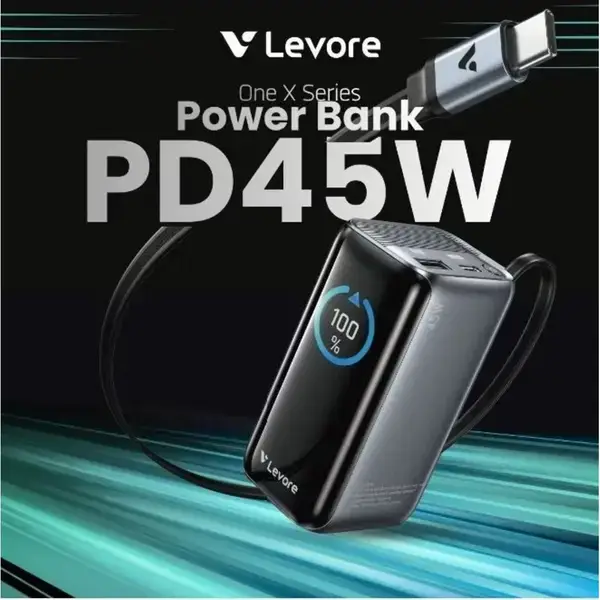 Levore One X Series Power Bank 10000mAh Grey – LPR11 - Image 5