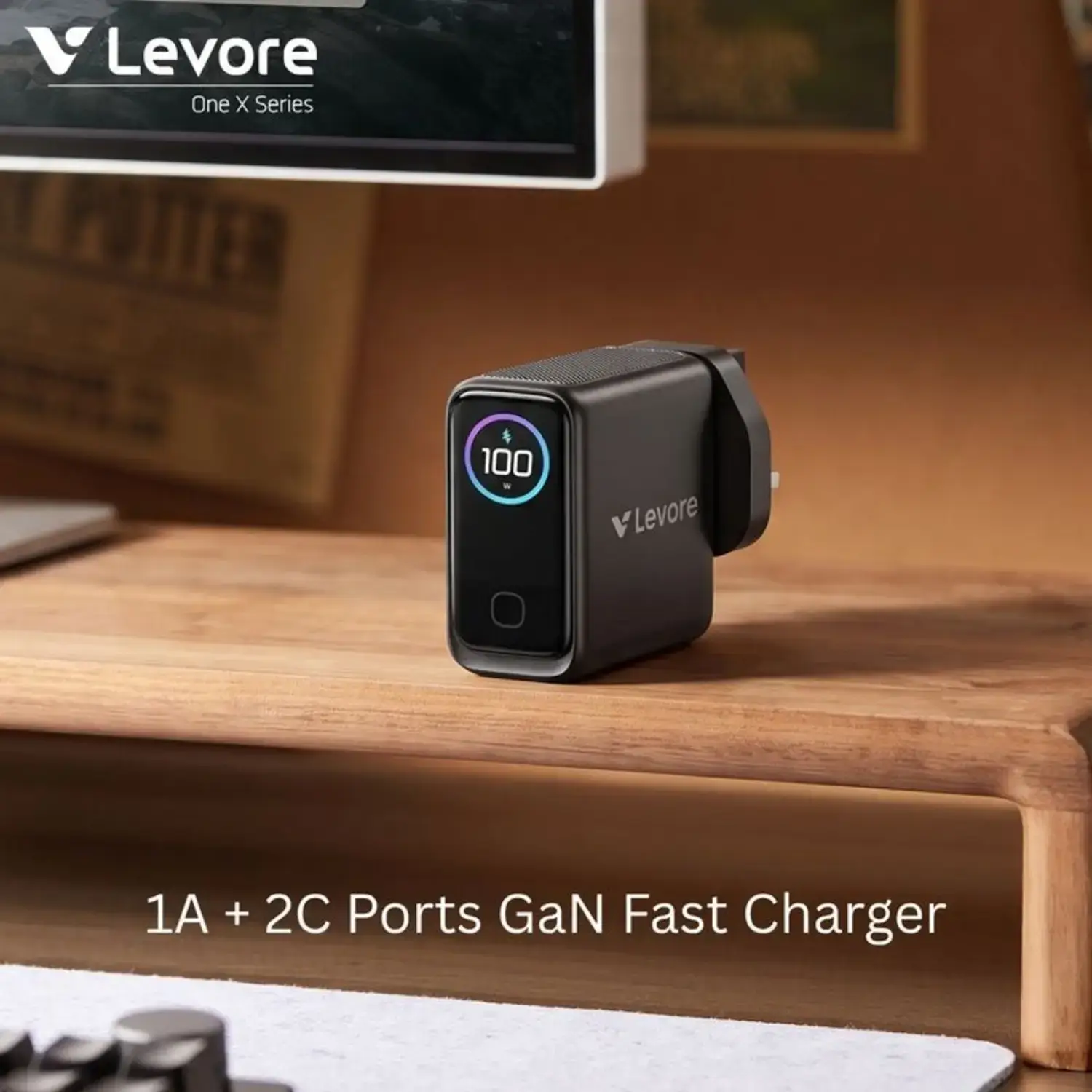 Levore One X Series AI Fast Charger Black – LGW171 - Image 3