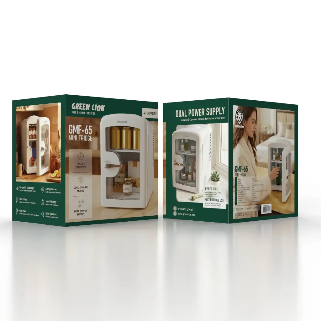 Green Lion GMF-65 Mini Fridge - White - Image 2