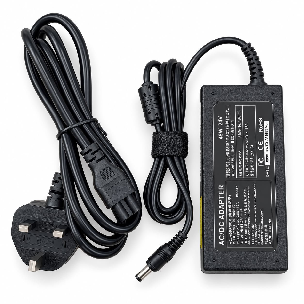 24V Charger for For Logitech G25 G27 G29 G920 G940 Steering Wheel Racing DA-42H24, AD10110LF, 190211-0010, 190211-A030