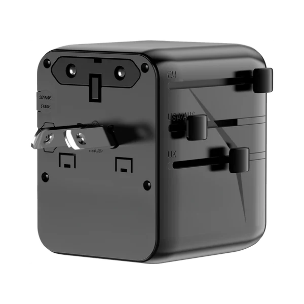 my candy 25W International Travel Adaptor ITC-D125 Black - Image 3