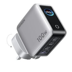 UGREEN Nexode Pro 100W USB Charger Type C with Smart Display, 4 Ports