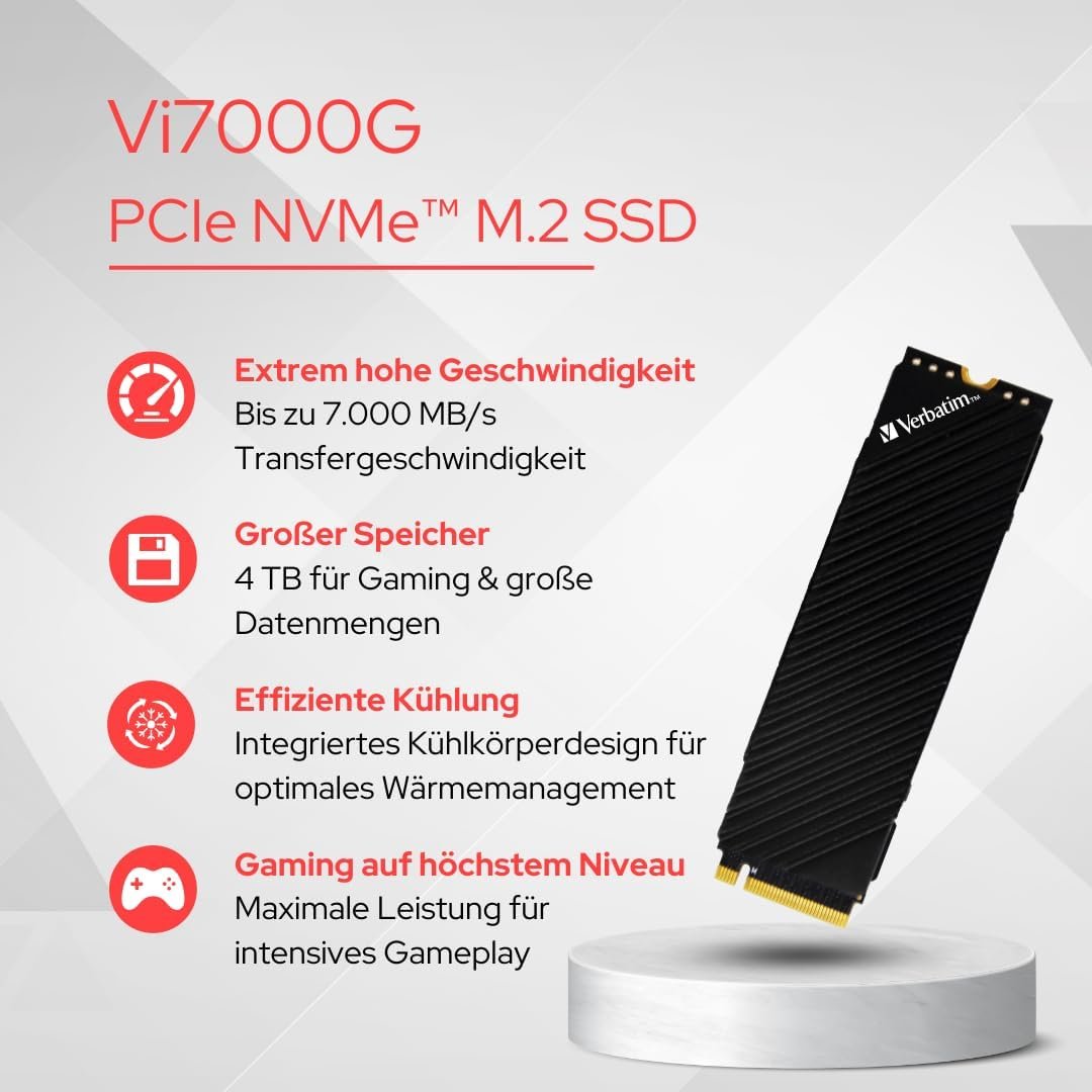 Verbatim Vi7000 PCIe NVMe M.2 SSD 2TB - Image 2