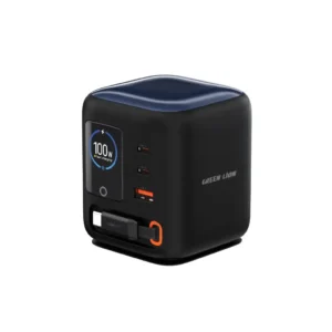 Green Lion Centurion 100W GaN Travel Adapter - Black