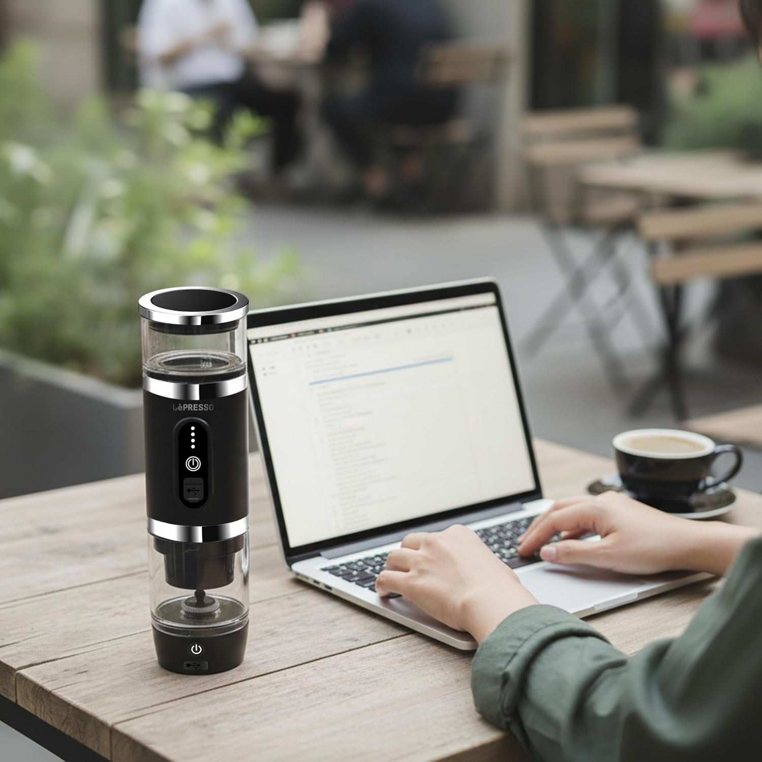 Lepresso 4 in 1 Portable Coffee Machine with Milk Frother - Image 8
