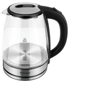 Porodo Pyro Electric Glass Kettle - Clear