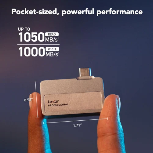 Lexar Professional Go Portable SSD 1TB USB 3.2 Gen 2 - Image 5